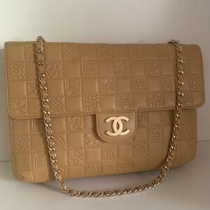 Chanel Rare Charm double flap bag